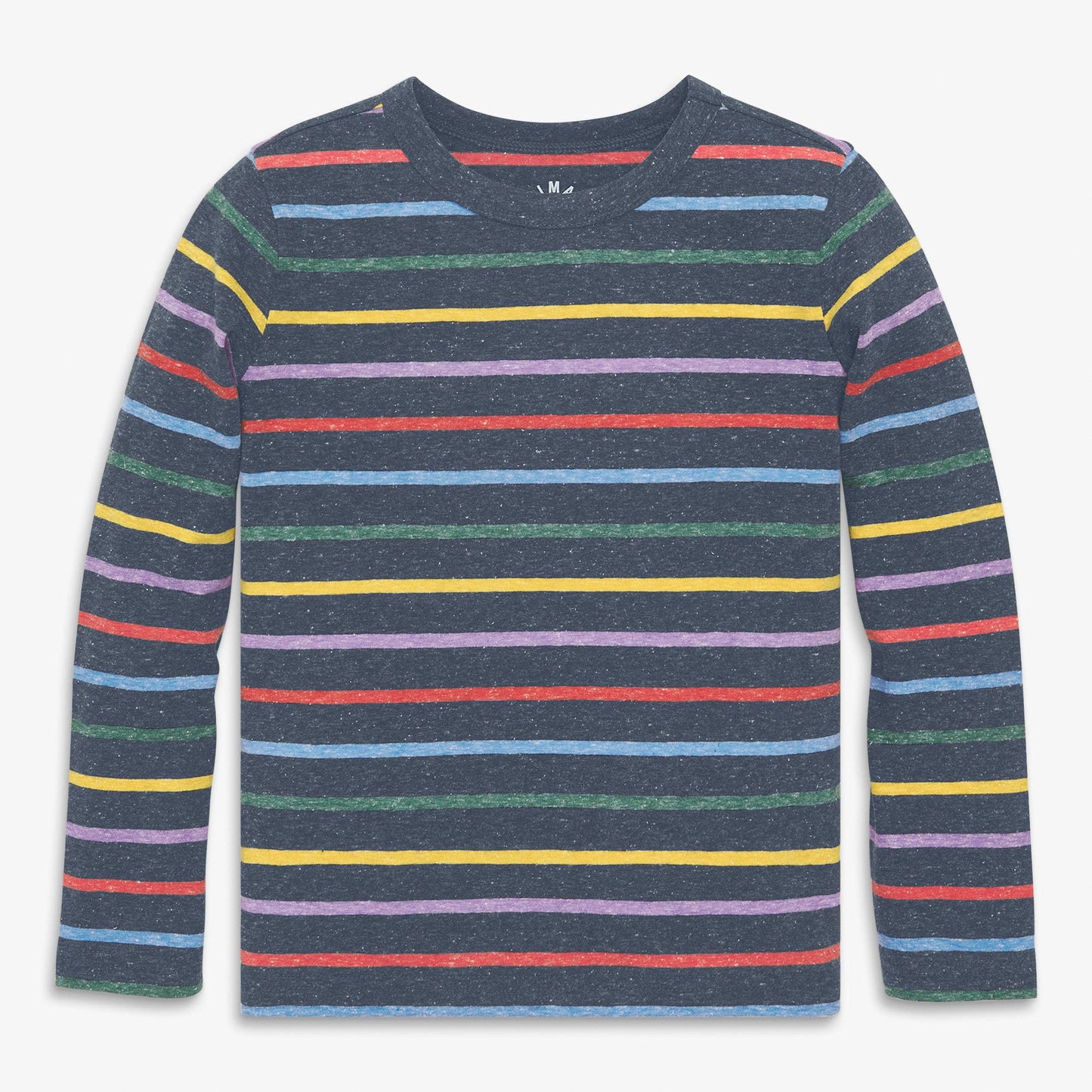 Long Sleeve Rainbow Stripe Tee