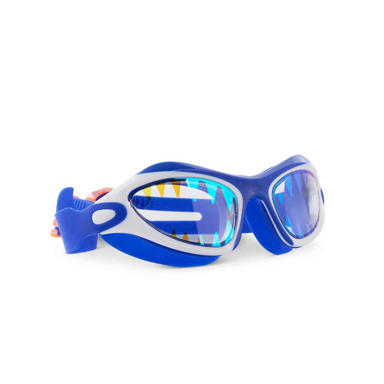 Blue Chomp Shark Theme Kids' Swim Goggles