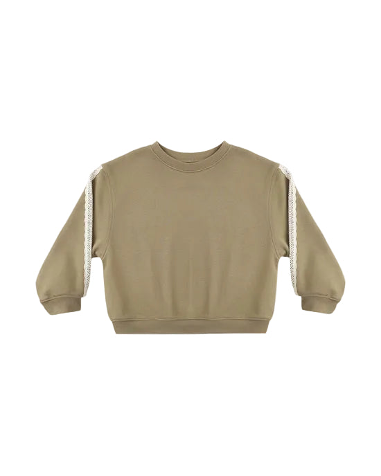 Oversize Sweatshirt- Olive