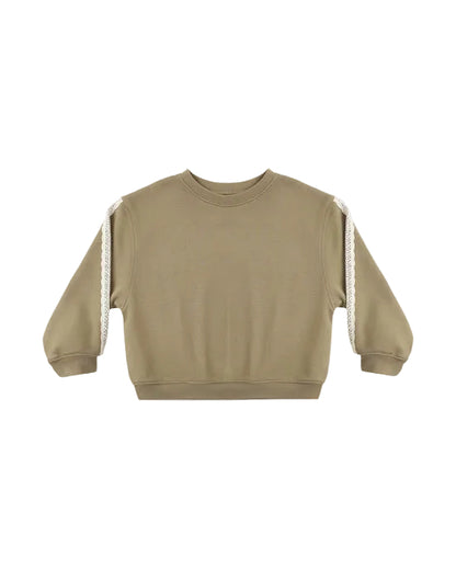Oversize Sweatshirt- Olive