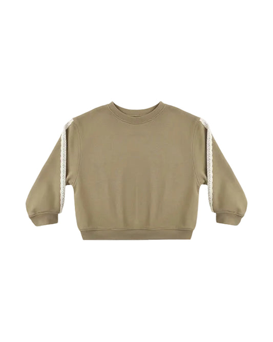 Oversize Sweatshirt- Olive