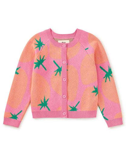 Strawberry Iconic Cardigan