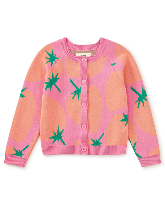Strawberry Iconic Cardigan