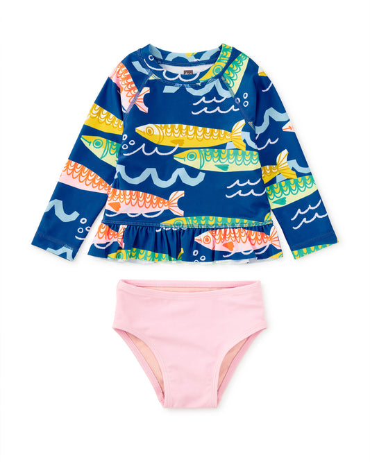 Rash Guard Baby Swim Set- Sardinas Del Mar