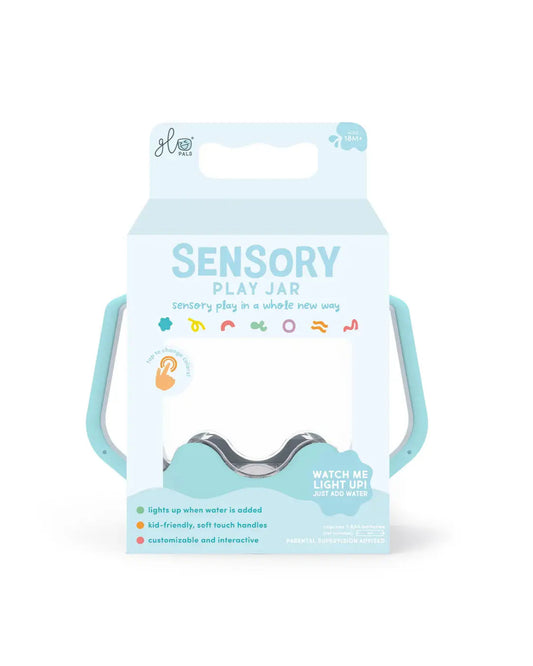Frosty Blue Sensory Play Jar 