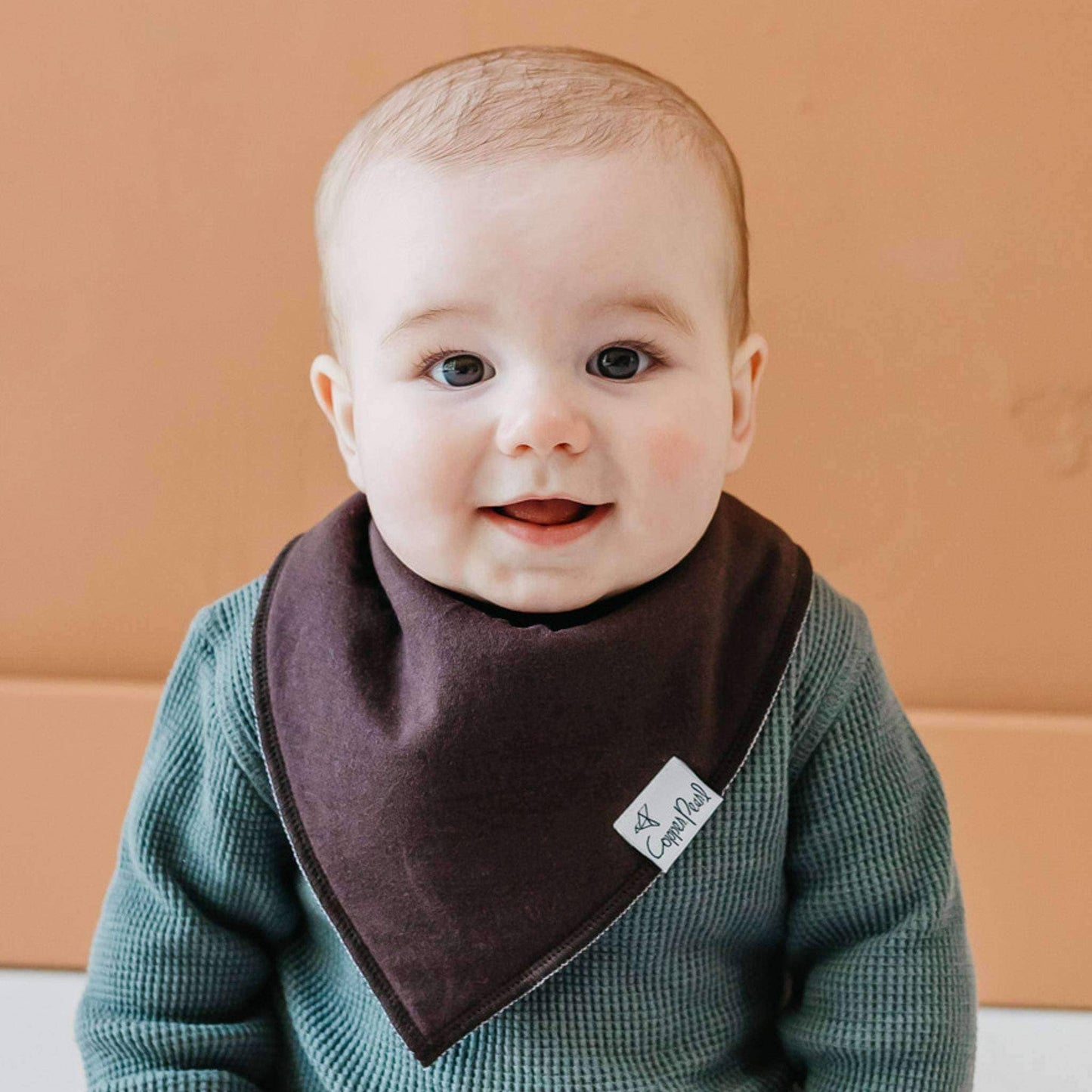 4 Pack Baby Bandana Bibs - Dune