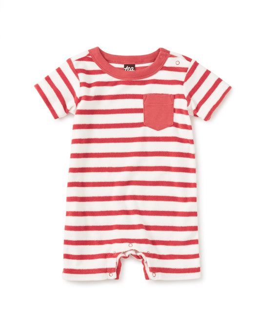 New Pocket Shortie Baby Romper