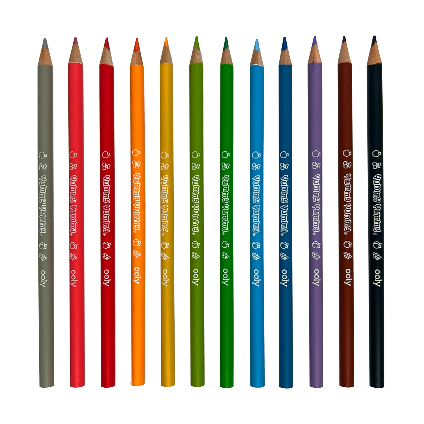 Yummy Yummy Scented Colored Pencils (Set of 12)