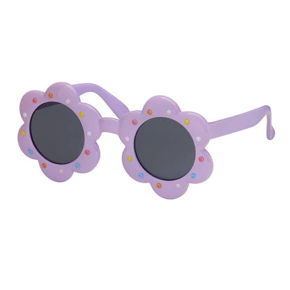 Dotted Flower Sunglasses