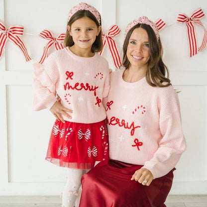 Coquette Merry Christmas Knit Sweater