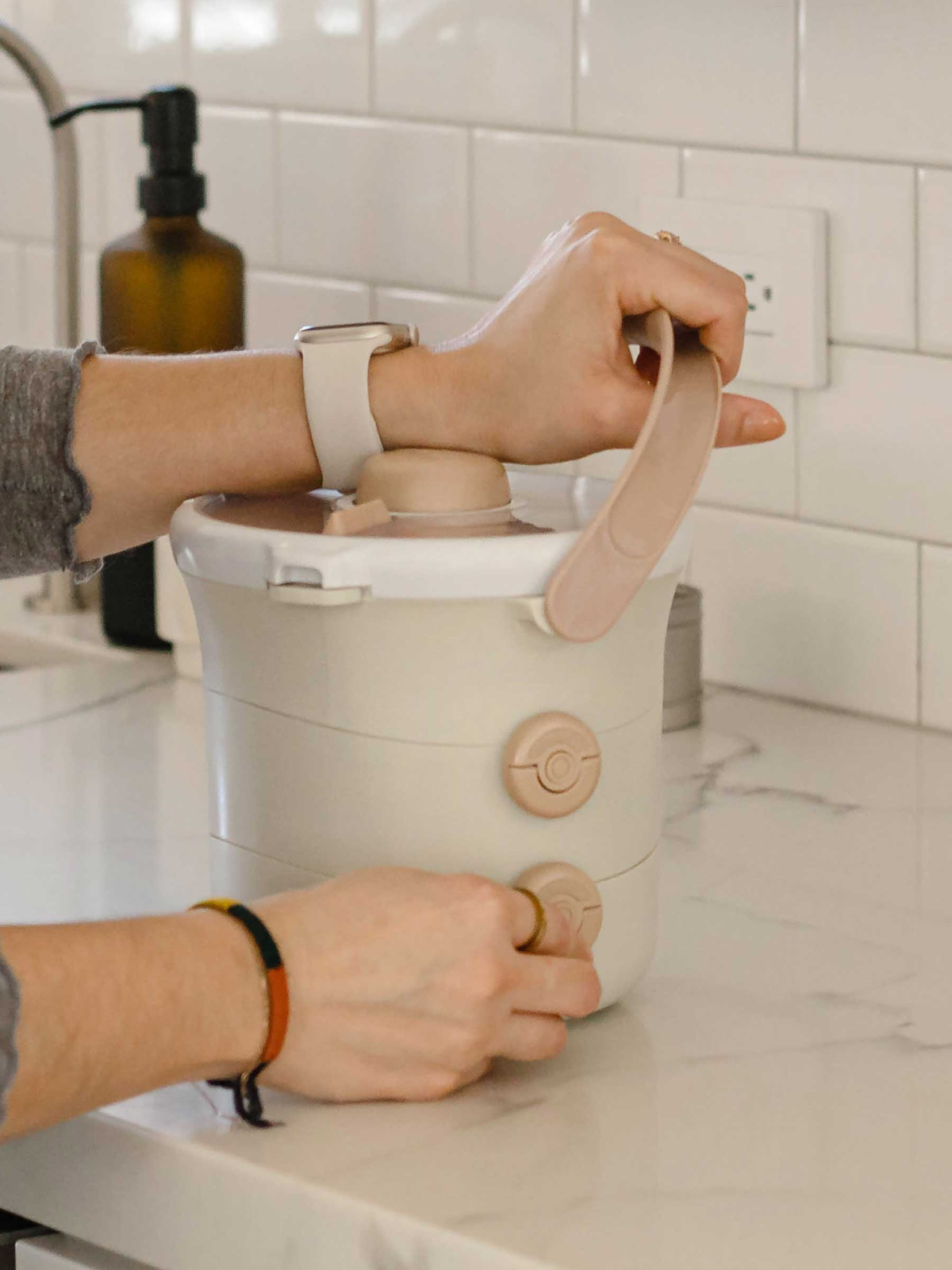 Gobe Kids On-The-Go Lunchstack with Snack Spinner
