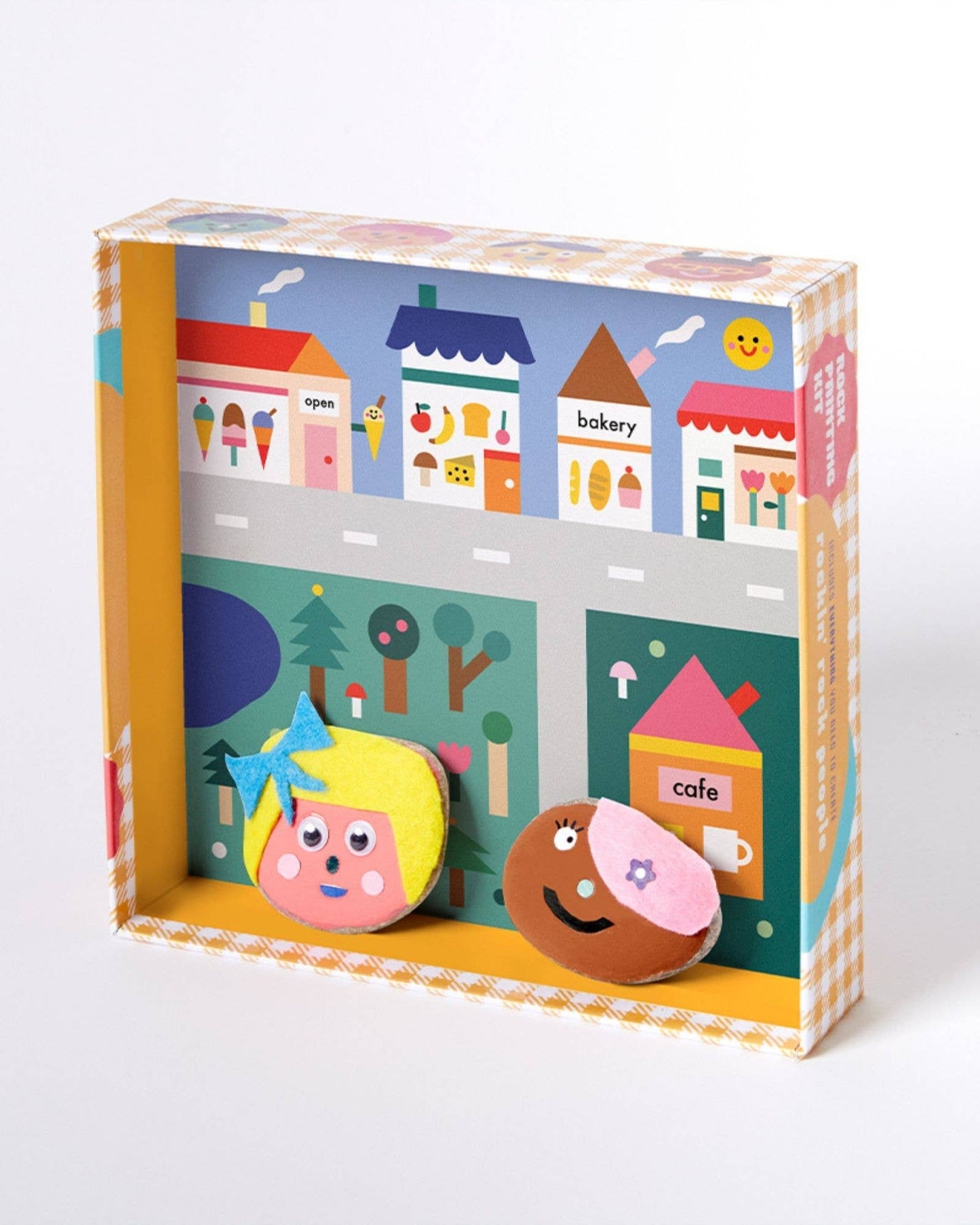 Cool Faces Rock Painting Kit