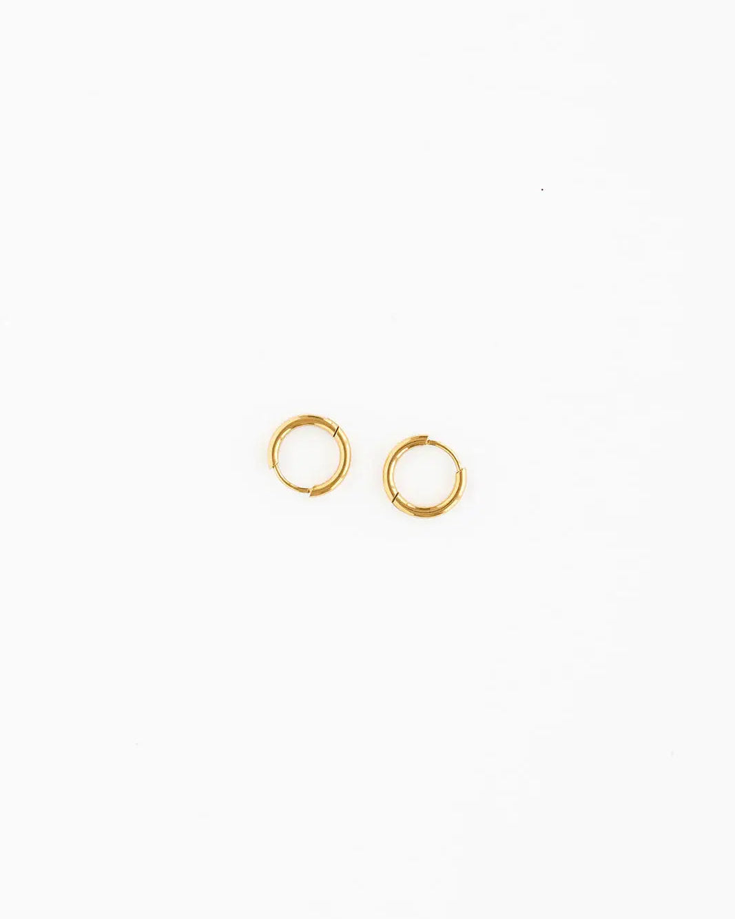 Endless Hoop Thin Gold