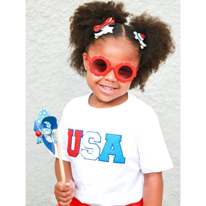 Patriotic Pop Clip Set - Fourth of July - Kids Hair