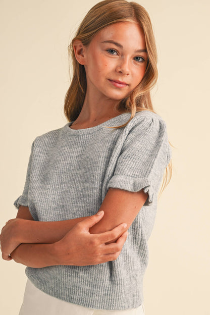 Puff Sleeve Sweater