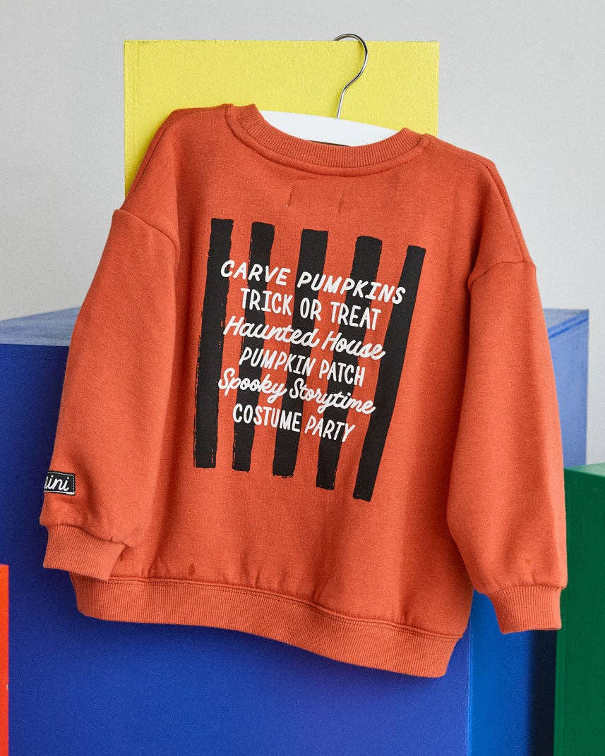 Spooky Season Oversized Sweatshirt