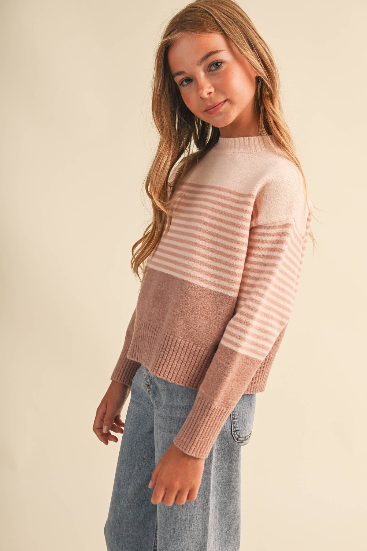 Drop Shoulder Sweater