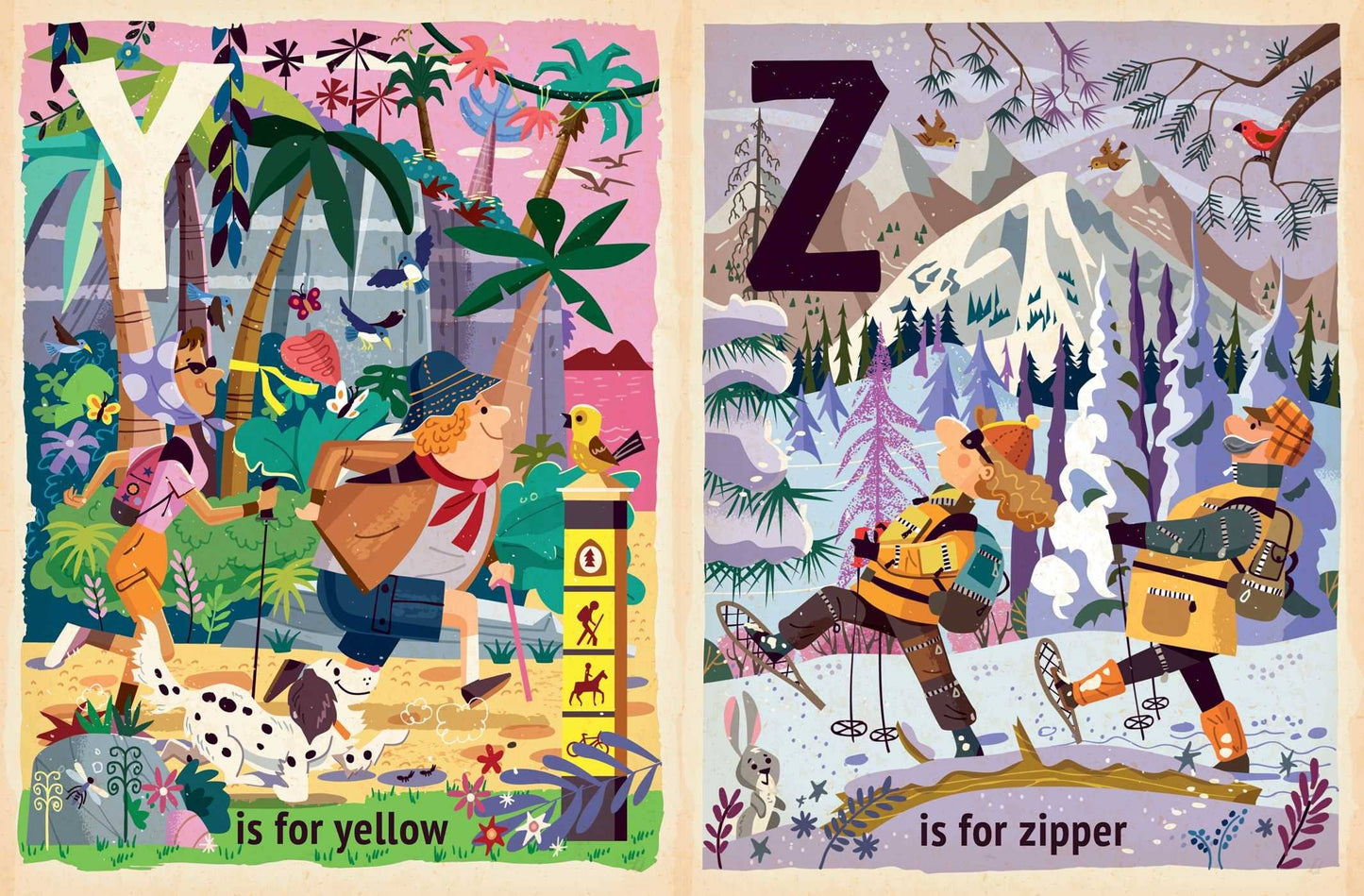 H Is for Hiking: Alphabet Board Book