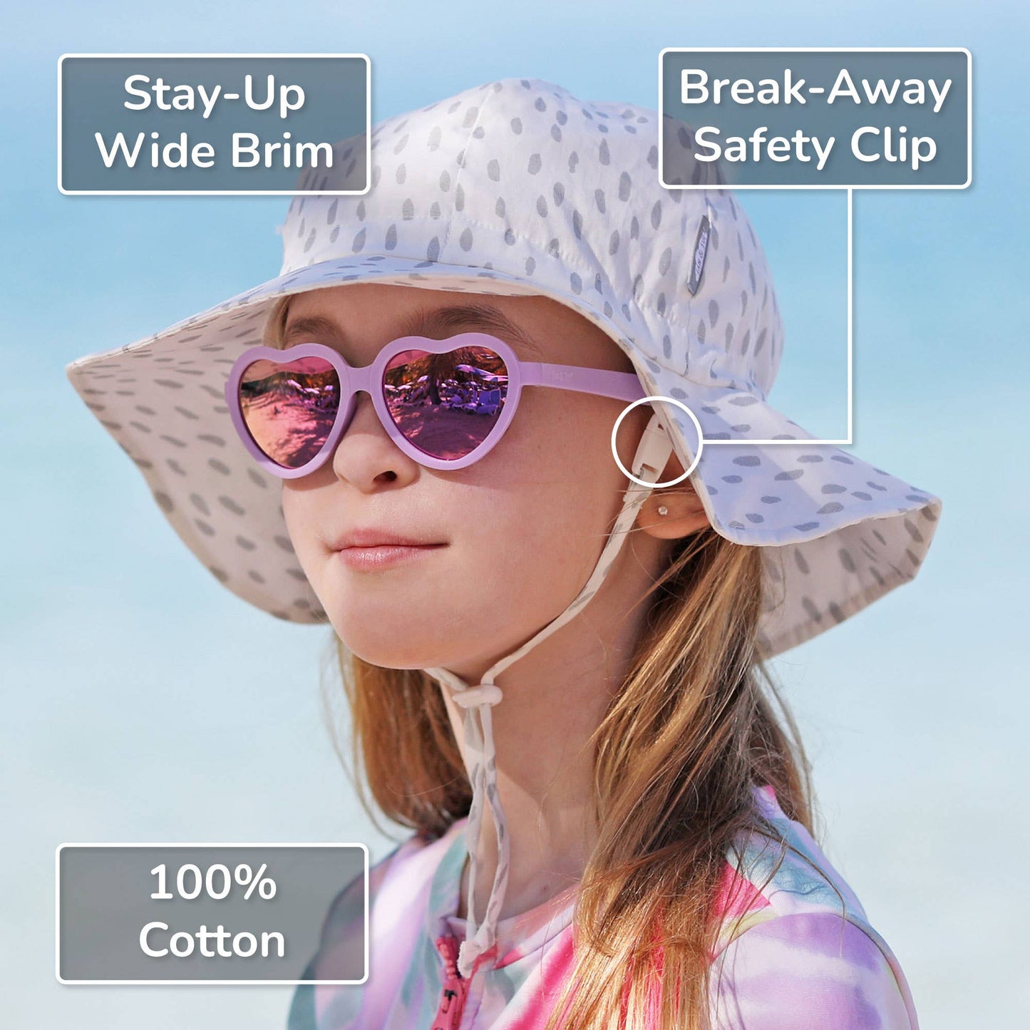 Meadow Flowers Cotton Floppy Sun Hat