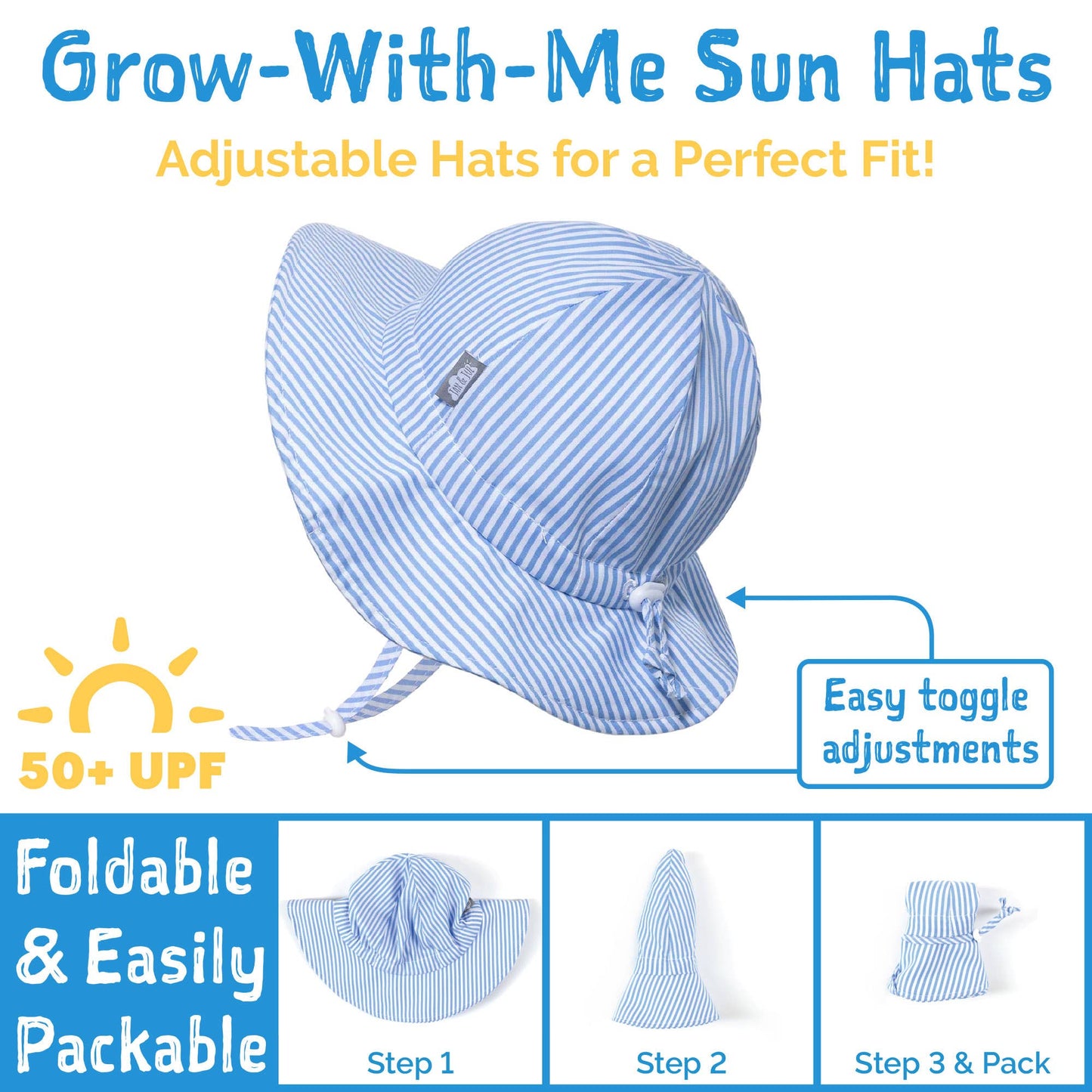 Pretty Petals Cotton Floppy Sun Hat