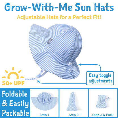 Meadow Flowers Cotton Floppy Sun Hat