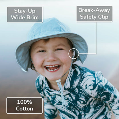 Light Blue | Cotton Floppy Sun Hat