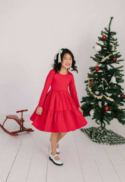 Scarlet Gwendolyn Ruffle