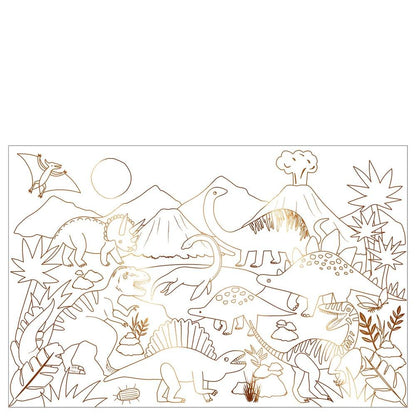 Dinosaur Coloring Posters