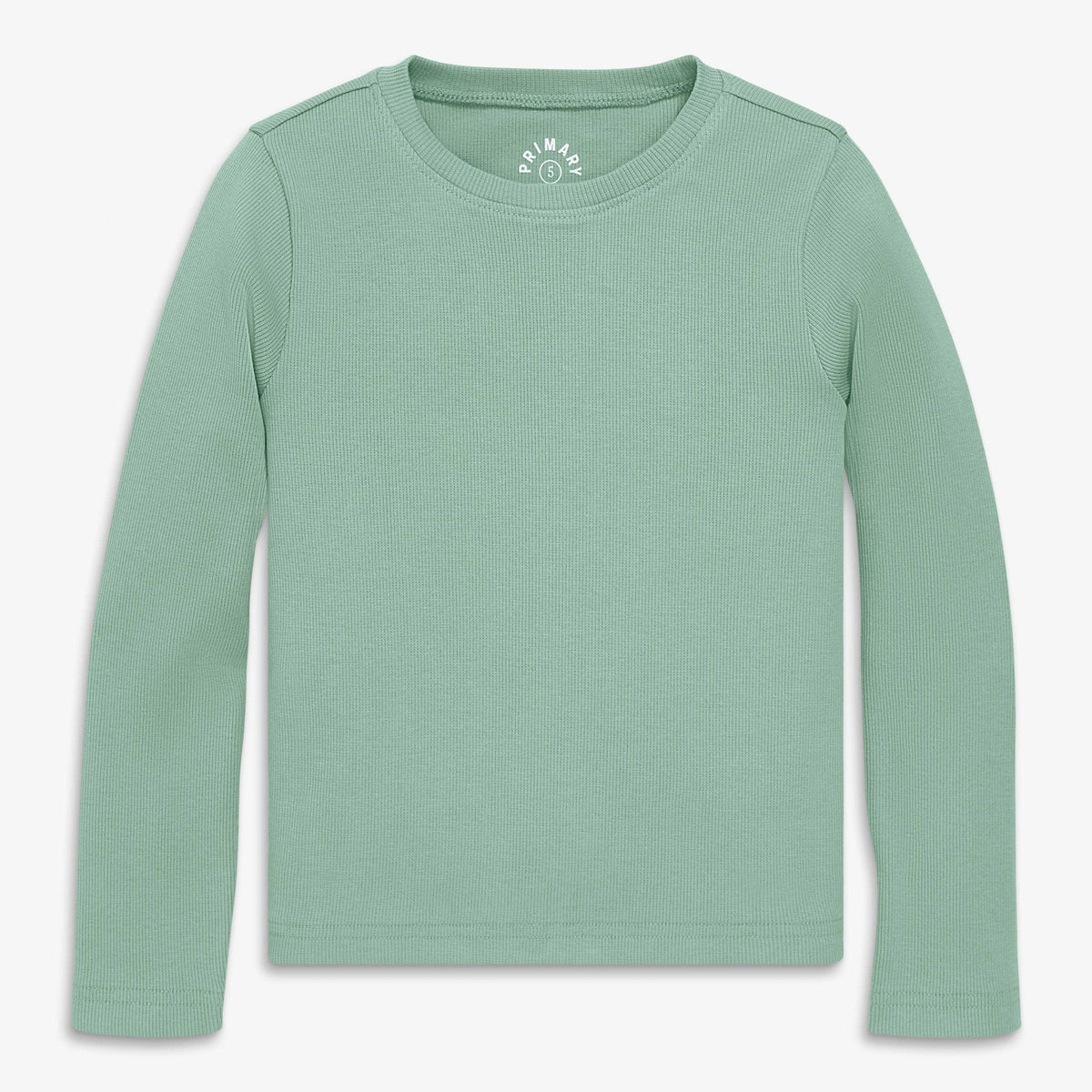Kids long sleeve rib tee