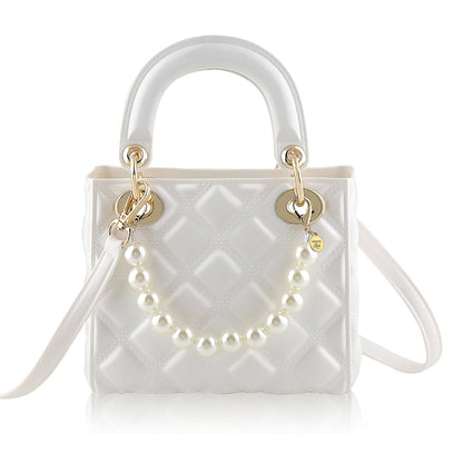 Pearl Quilted Jelly White
