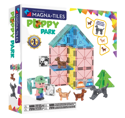Magna-Tiles Puppy Park 27-Piece Set