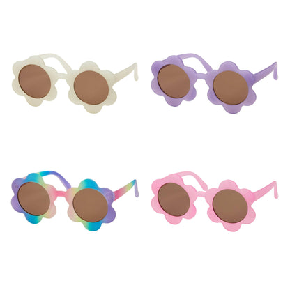 Matte Flower Frame Sunglasses