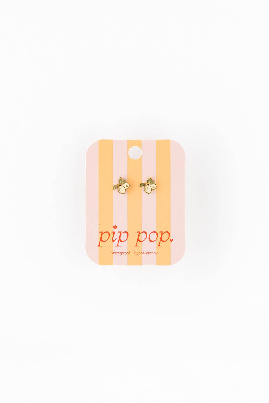 Lemon Bunch Stud Earrings - Hypoallergenic, Flat Back, Girl