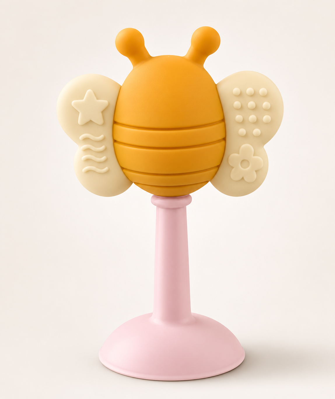 Chewbee's Bee Silicone Teether Rattle