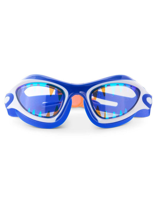 Blue Chomp Shark Theme Kids' Swim Goggles