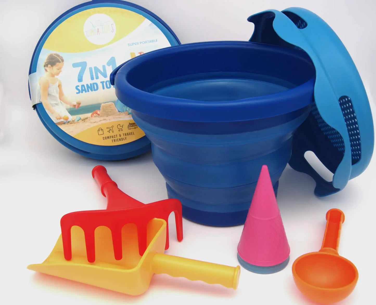 7in1 Sand Toy - 7 Piece Set