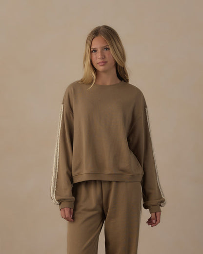 Oversize Sweatshirt- Olive
