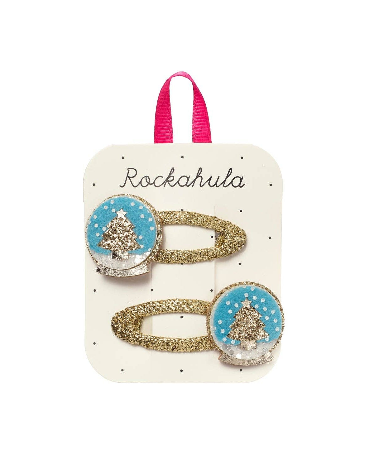 Shimmer Snow Globe Clips