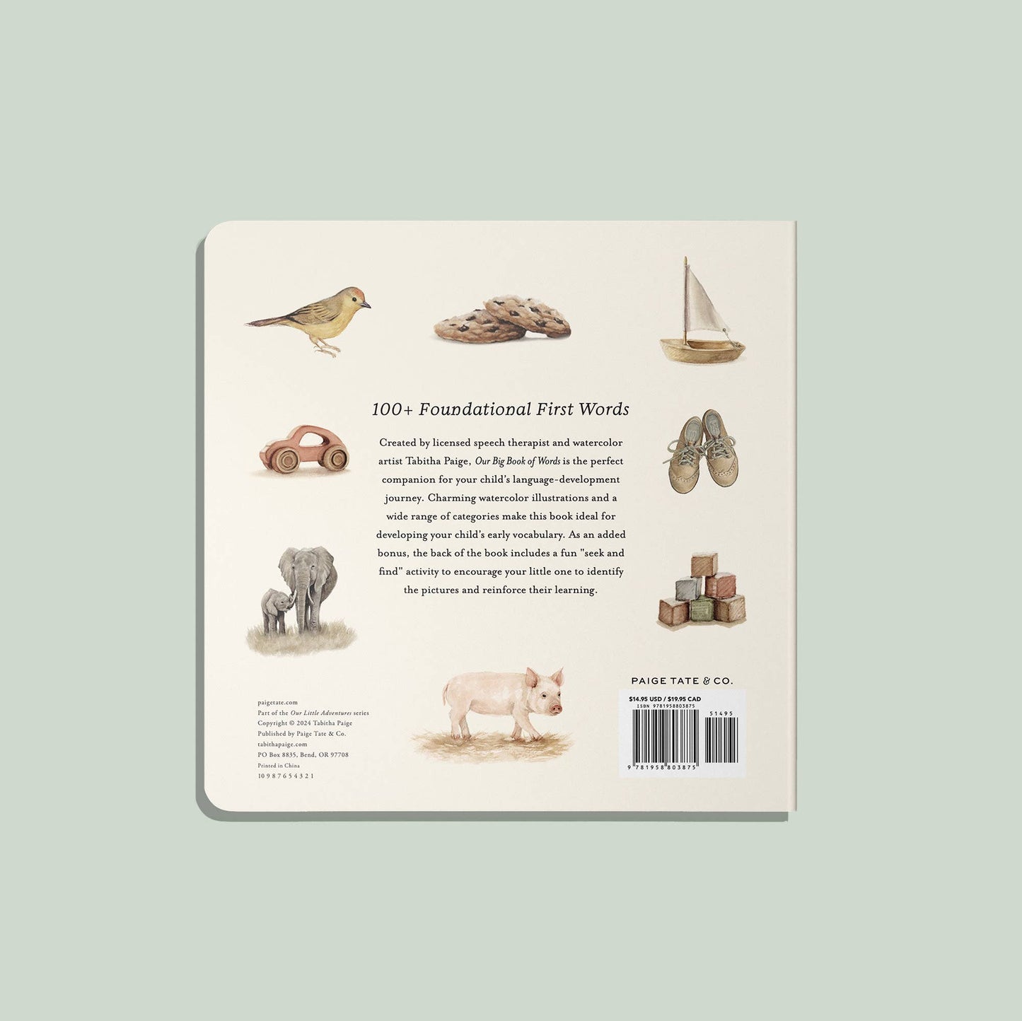 Our Big Book of First Words Board Book