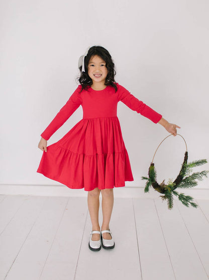 Scarlet Gwendolyn Ruffle