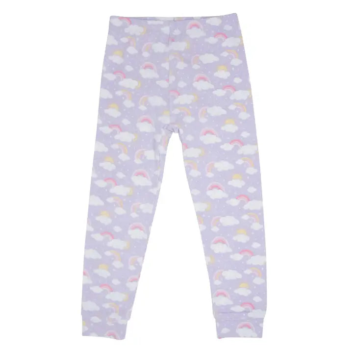 Rainbow Cloud Sweet Bamboo Pajamas