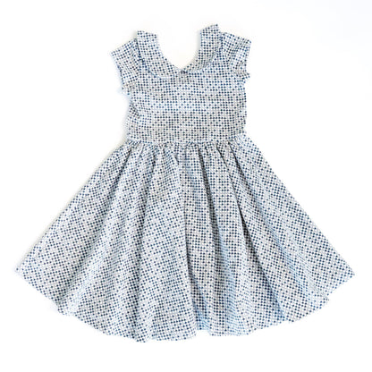 The Peter Pan Ballet Dress in Houndstooth