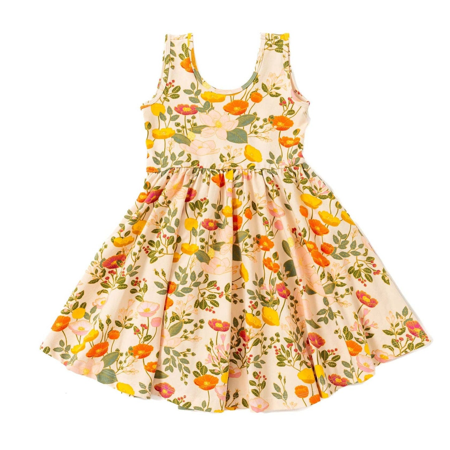Tank Ballet Dress in Botany