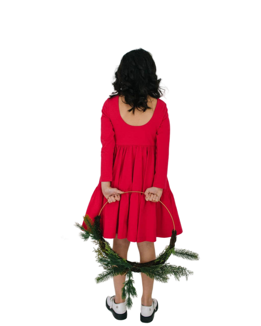Scarlet Gwendolyn Ruffle