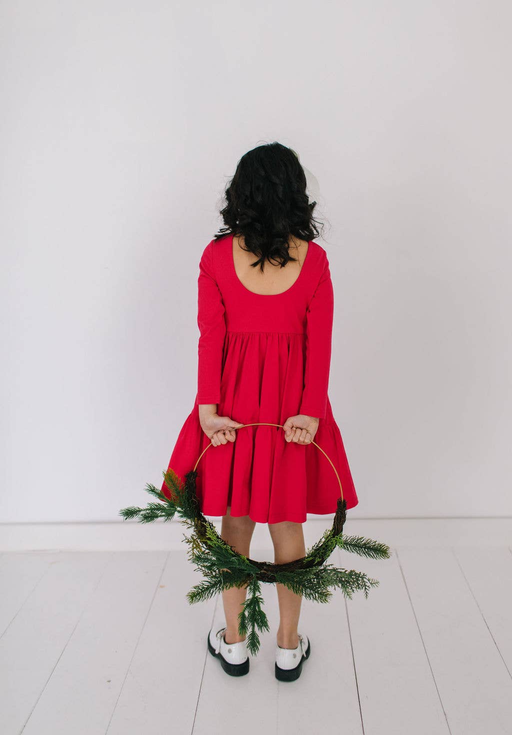 Scarlet Gwendolyn Ruffle