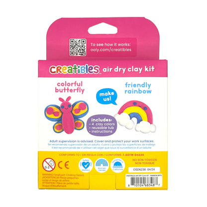 Rainbow Creatibles Air Dry Clay BFFs Kit