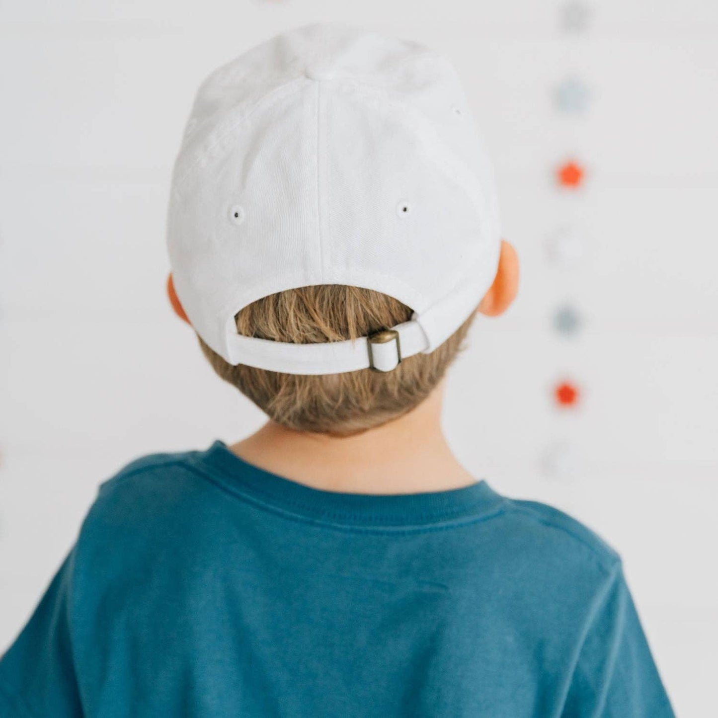 American Flag Patch Baseball Hat - Fourth of July - Kids