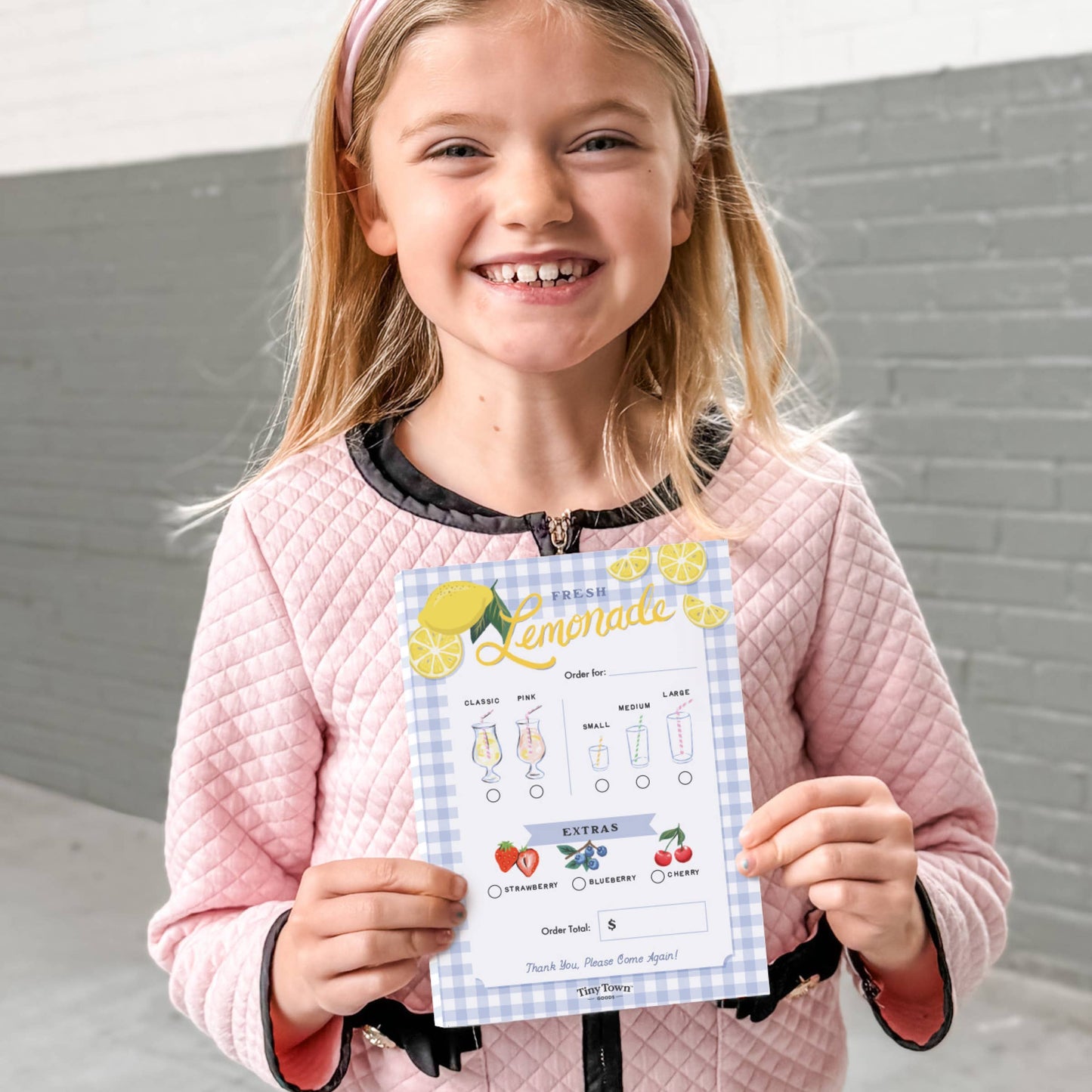 Inklings Tiny Town™ Play Notepad - Lemonade Stand