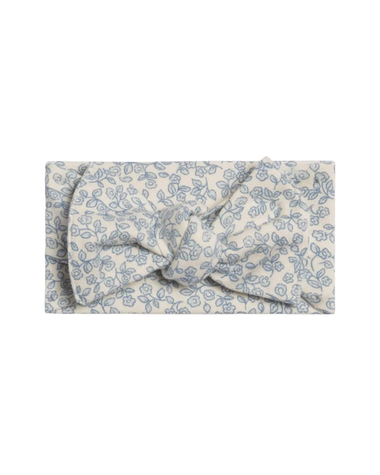 Hattie Bow Wrap - Narelle Floral Ivory + Sea