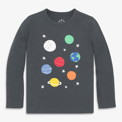 Long Sleeve Rainbow Galaxy Tee